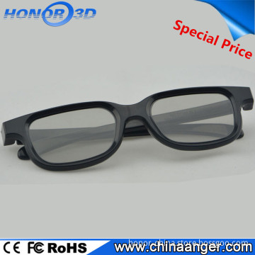 The most popular 3d glasses china price wholesale circular polarized 3d glasses